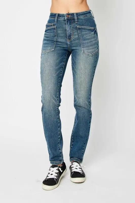 Judy Blue Full Size High Waist Skinny Jeans for Women - Love Salve